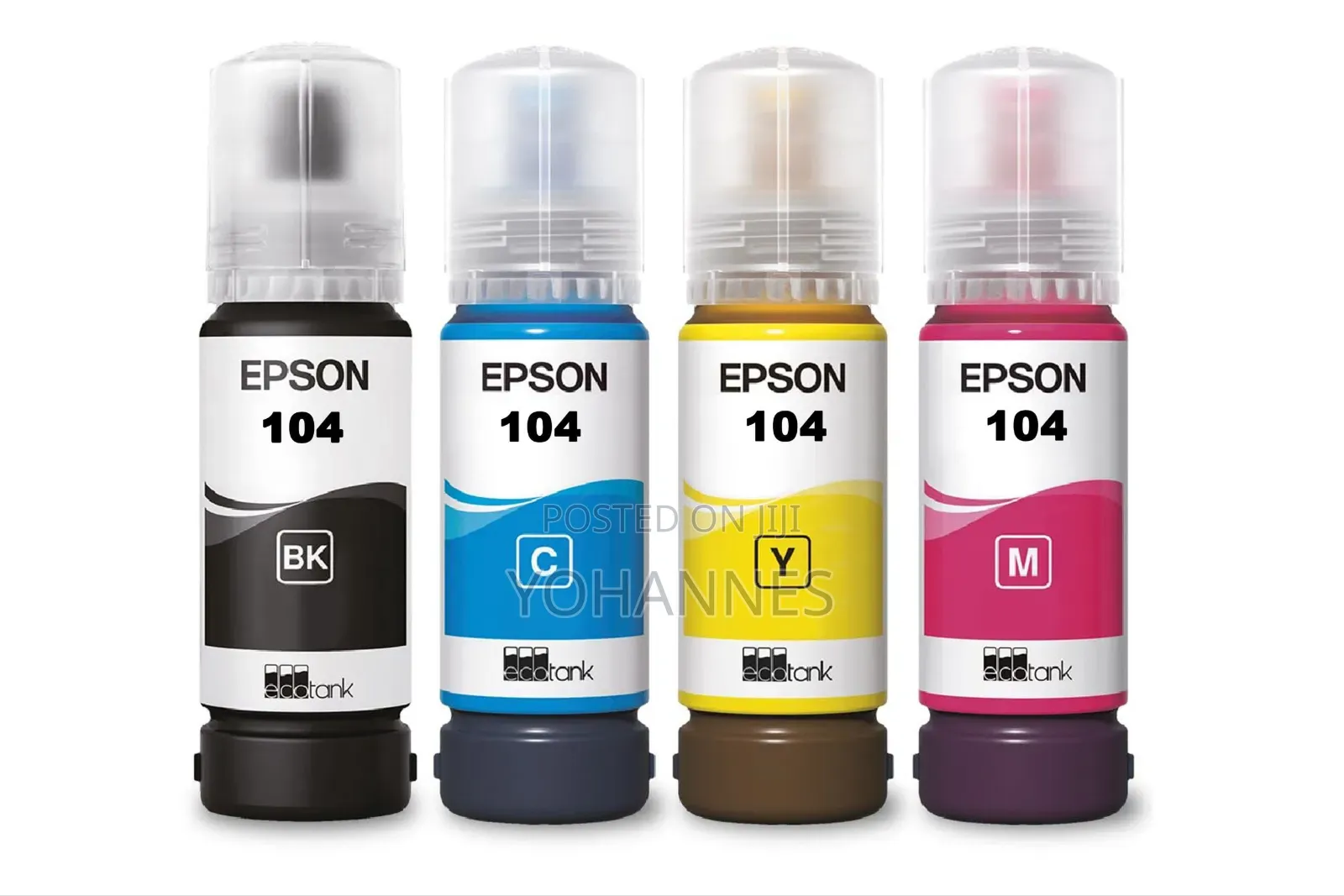 Epson 104 Ecotank Ink Bottles