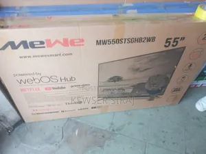 Mewe 55inch Tv Smart Android Double Glass