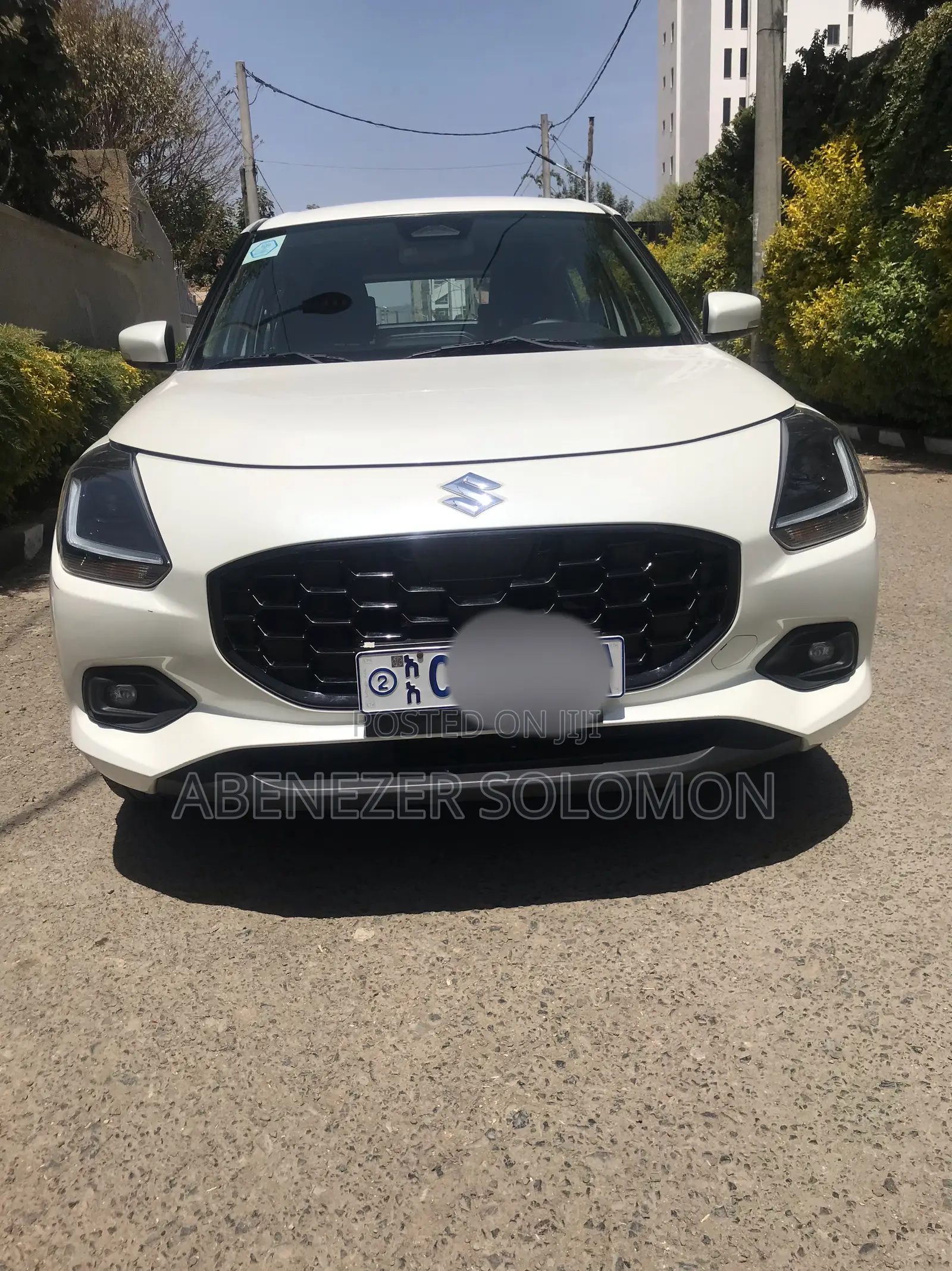 New Suzuki Swift 2025 White