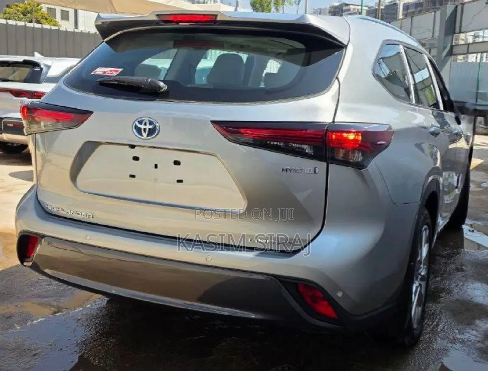 New Toyota Highlander Hybrid Limited AWD 2024 Silver