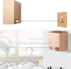 Double Robe Retractable Clotheslines 4.2m| ባለ ሁለት ገመድ የሚገባ የልብስ ማድረቂያ