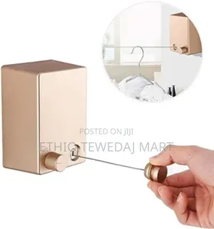 Double Robe Retractable Clotheslines 4.2m| ባለ ሁለት ገመድ የሚገባ የልብስ ማድረቂያ