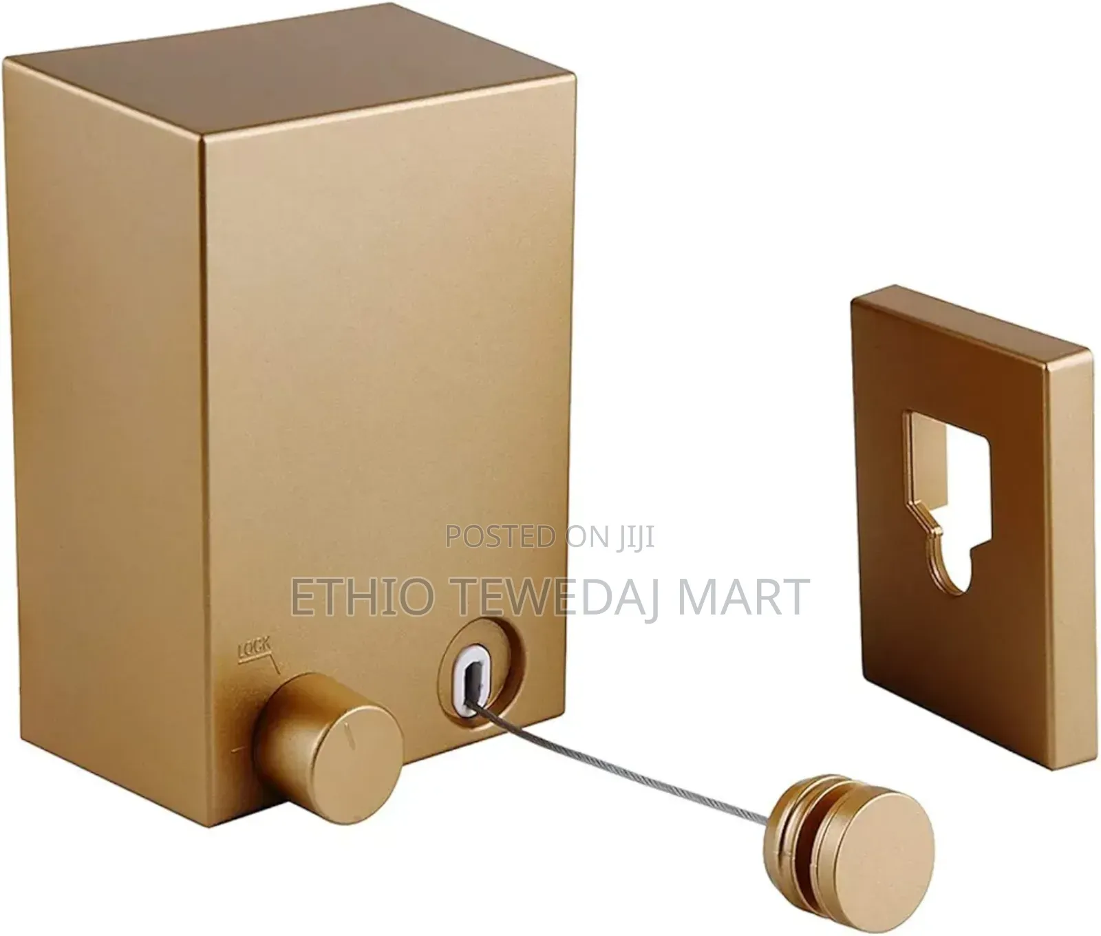 Double Robe Retractable Clotheslines 4.2m| ባለ ሁለት ገመድ የሚገባ የልብስ ማድረቂያ