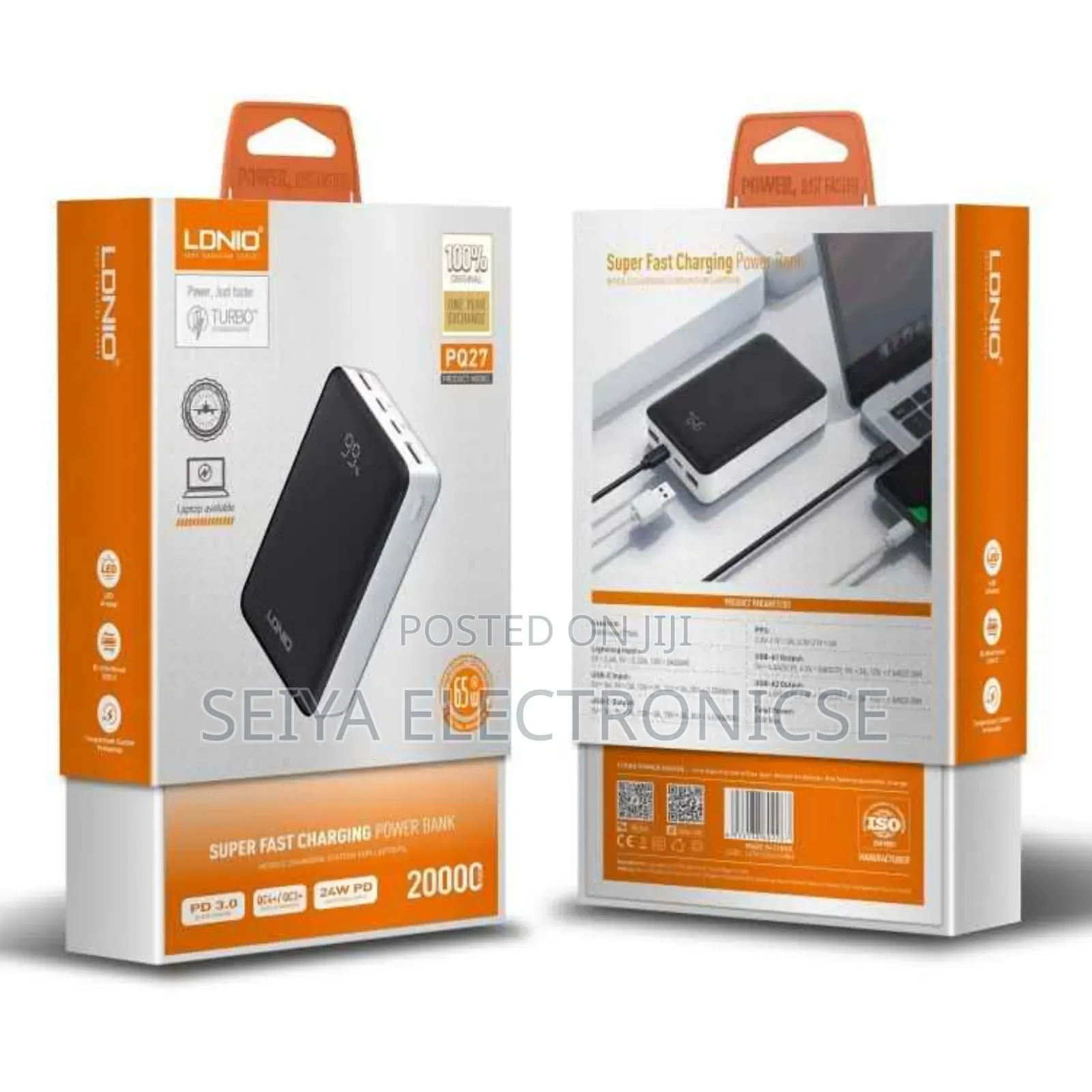 Ldnio Power Bank 20,000mah Magnetic Power Banks Laptop Charging