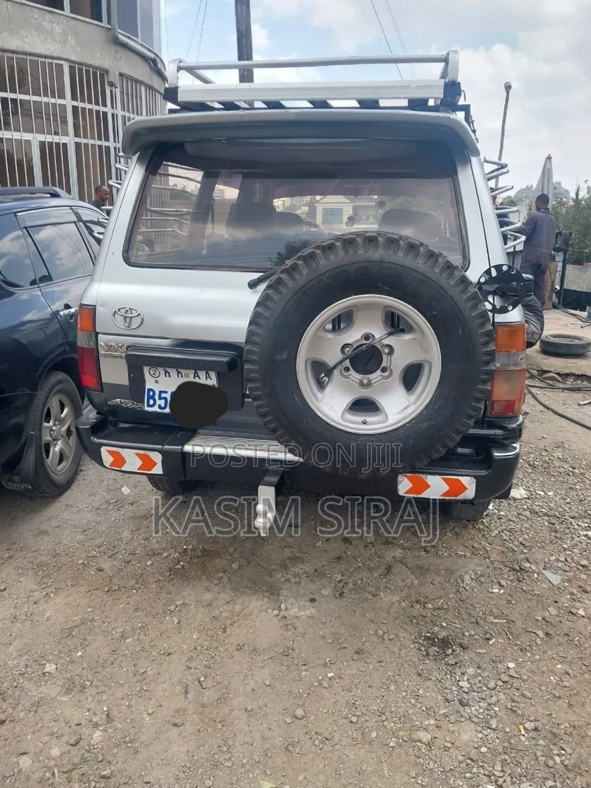 Toyota Land Cruiser 90 1997 Silver