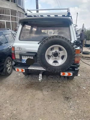 Toyota Land Cruiser 90 1997 Silver