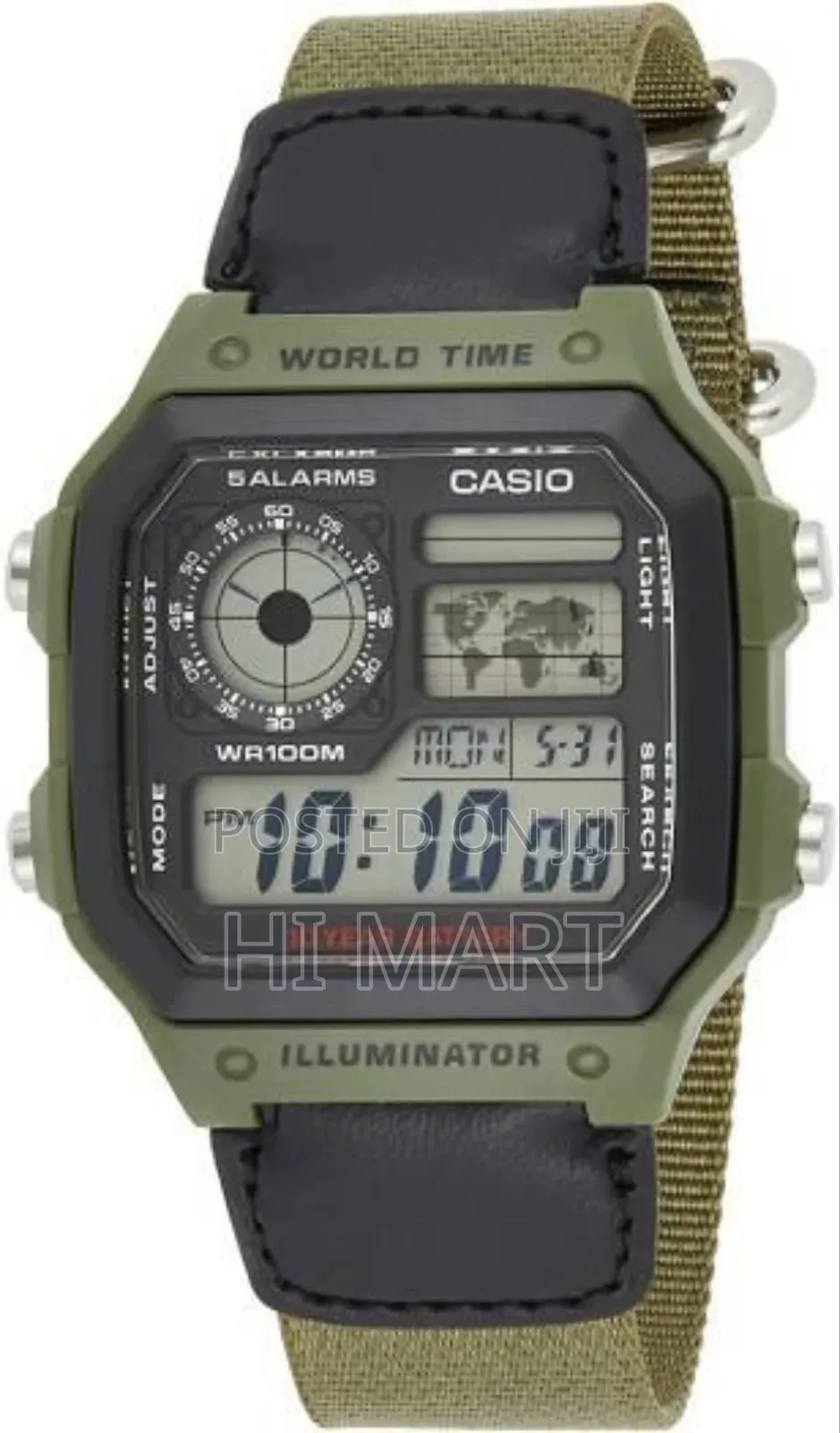 Casio High Quality World Time Watch