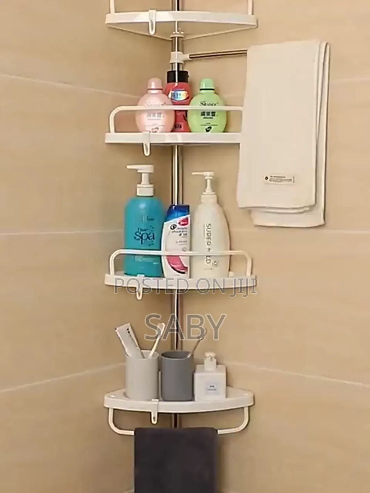 4tier Corner Bathroom Shelf