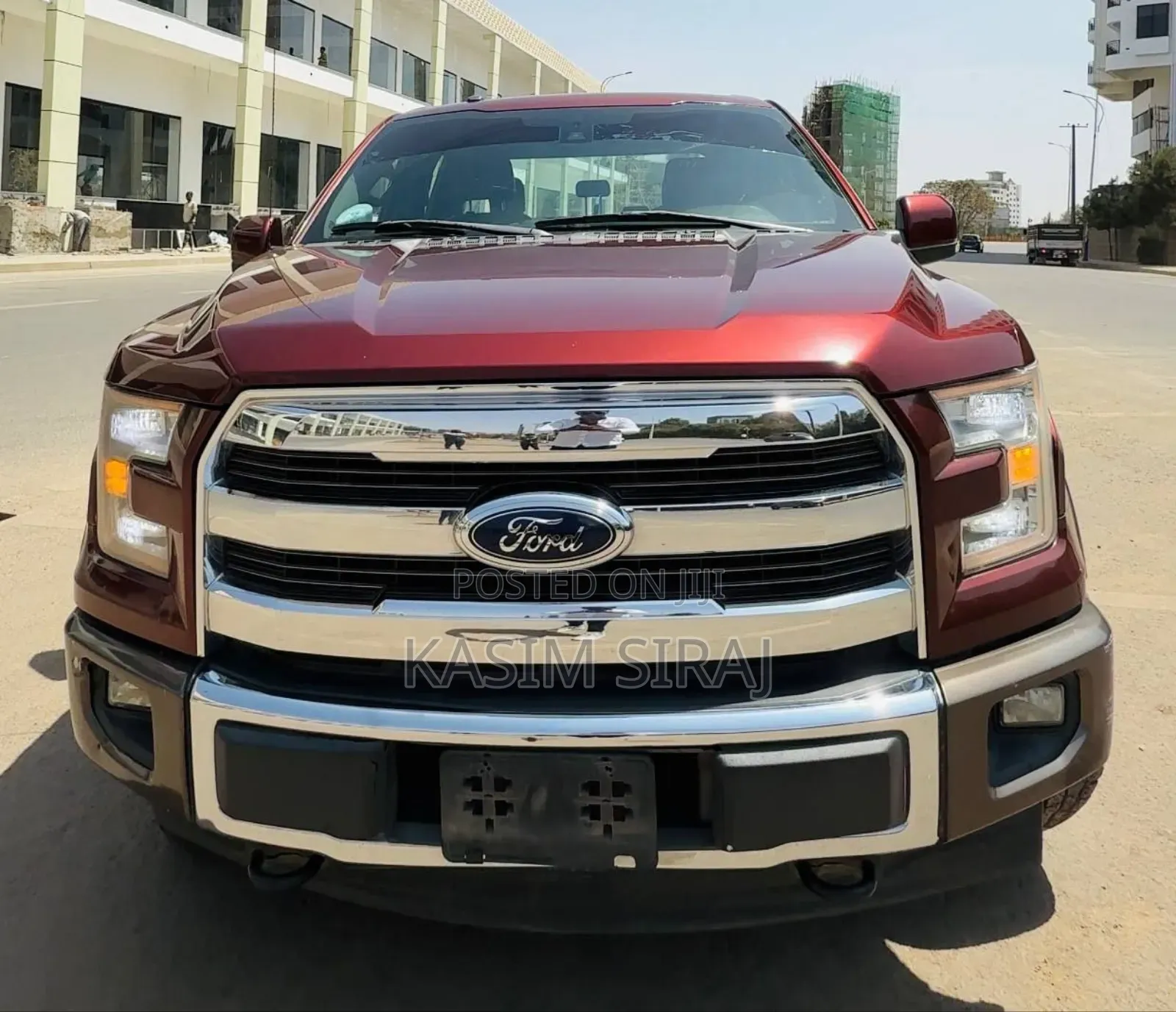 Ford F-150 Lariat 4x2 SuperCab Styleside 6.5 ft. box 145 in. WB 2018 Red