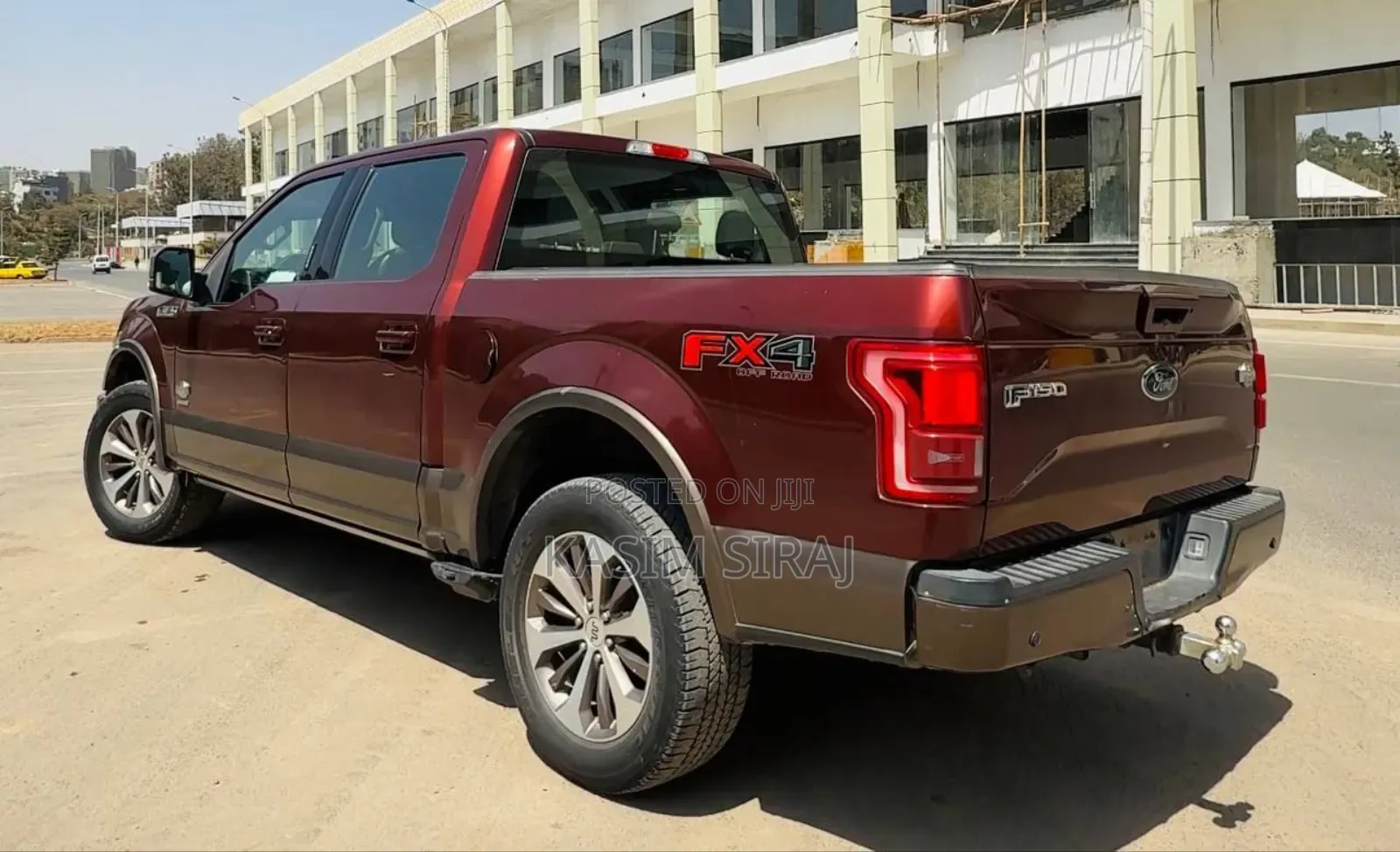 Ford F-150 Lariat 4x2 SuperCab Styleside 6.5 ft. box 145 in. WB 2018 Red