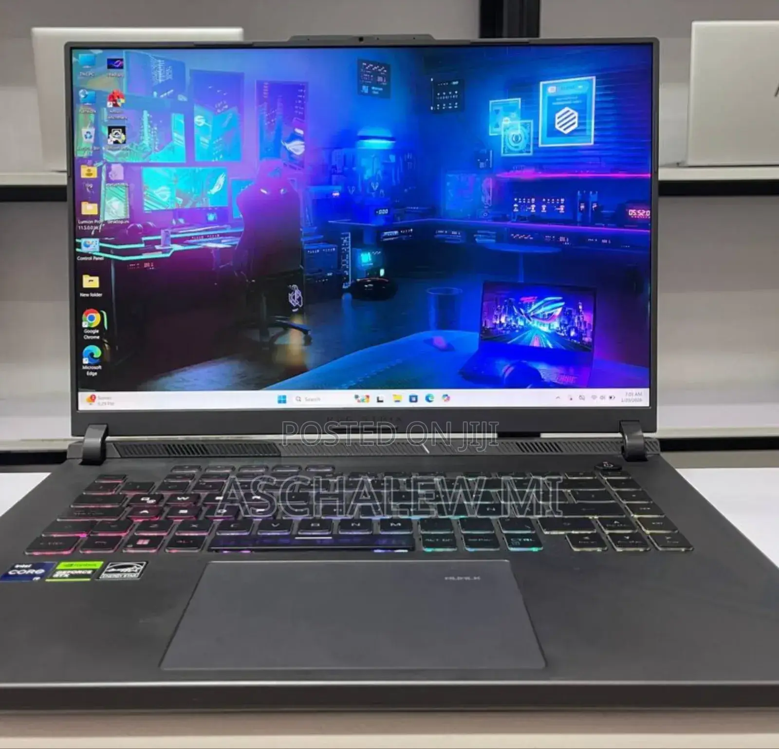 New Laptop Asus ROG Strix G16 G614 16GB Intel Core i9 SSD 1T