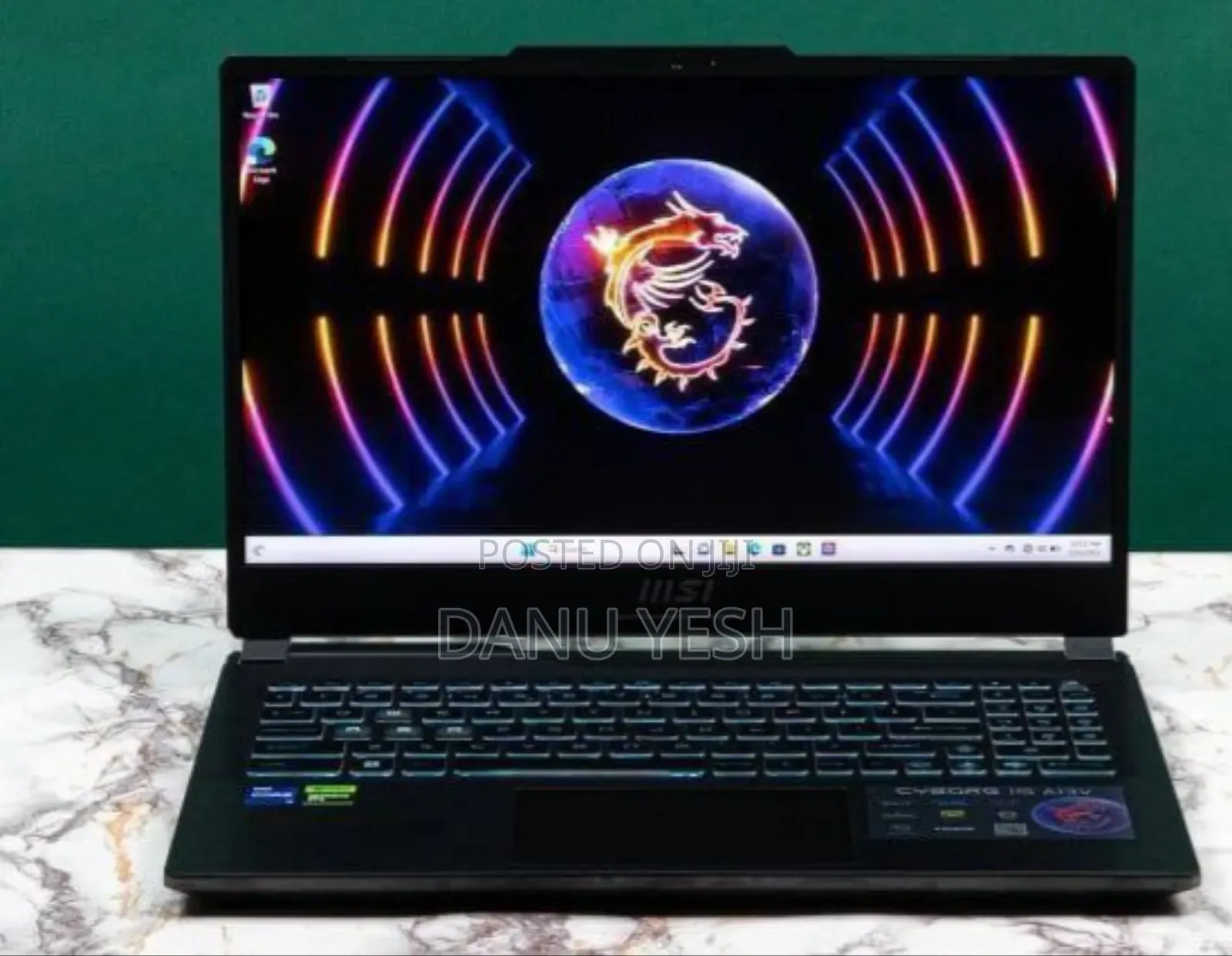 New Laptop MSI Cyborg 15 16GB Intel Core i7 SSD 1T