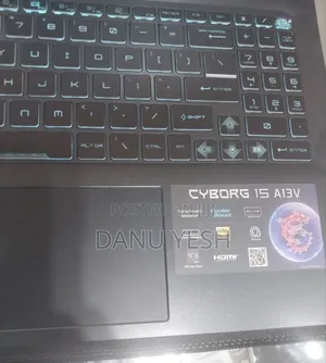 New Laptop MSI Cyborg 15 16GB Intel Core i7 SSD 1T