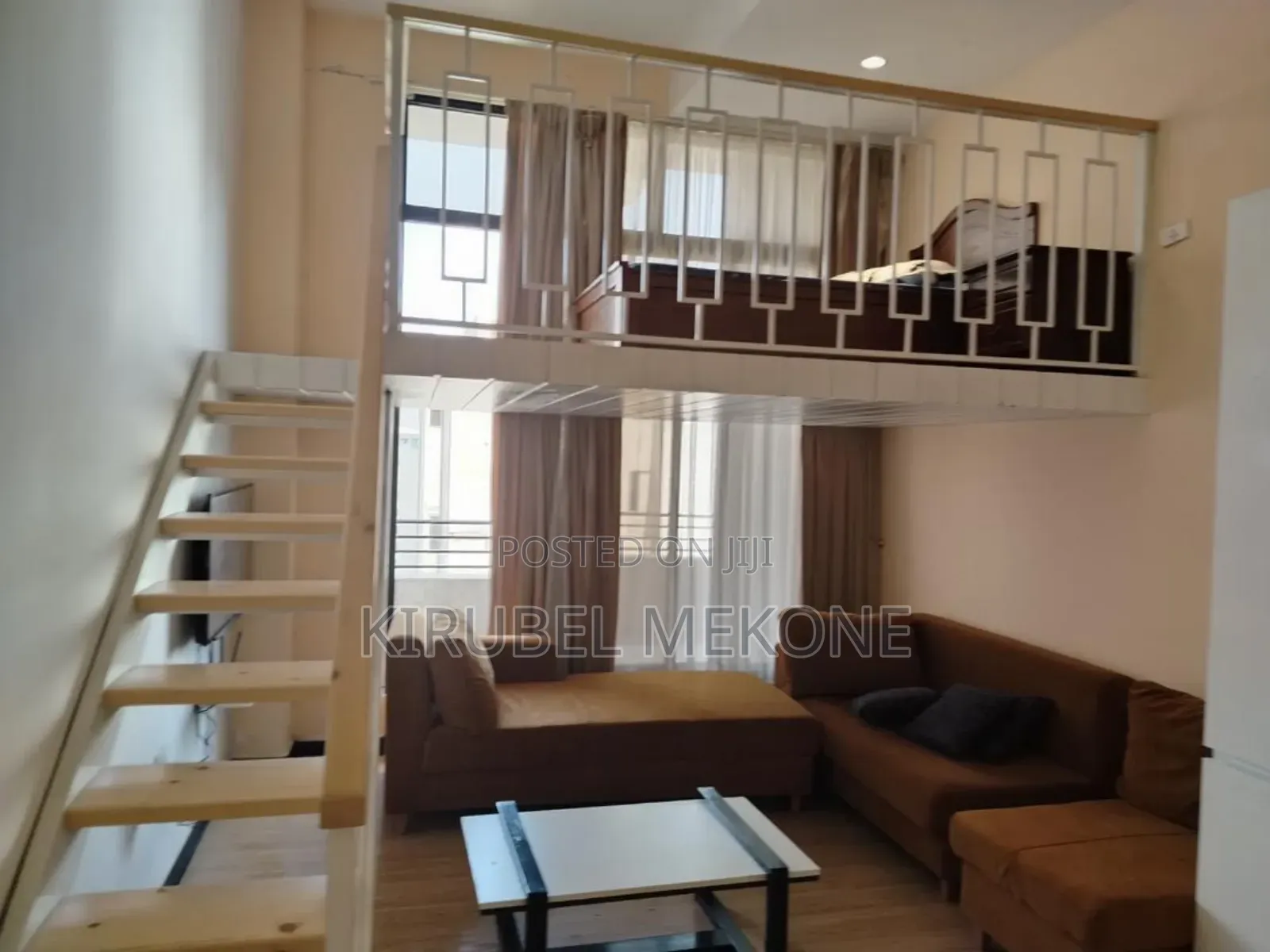 Furnished Studio Apartment in Bole for rent