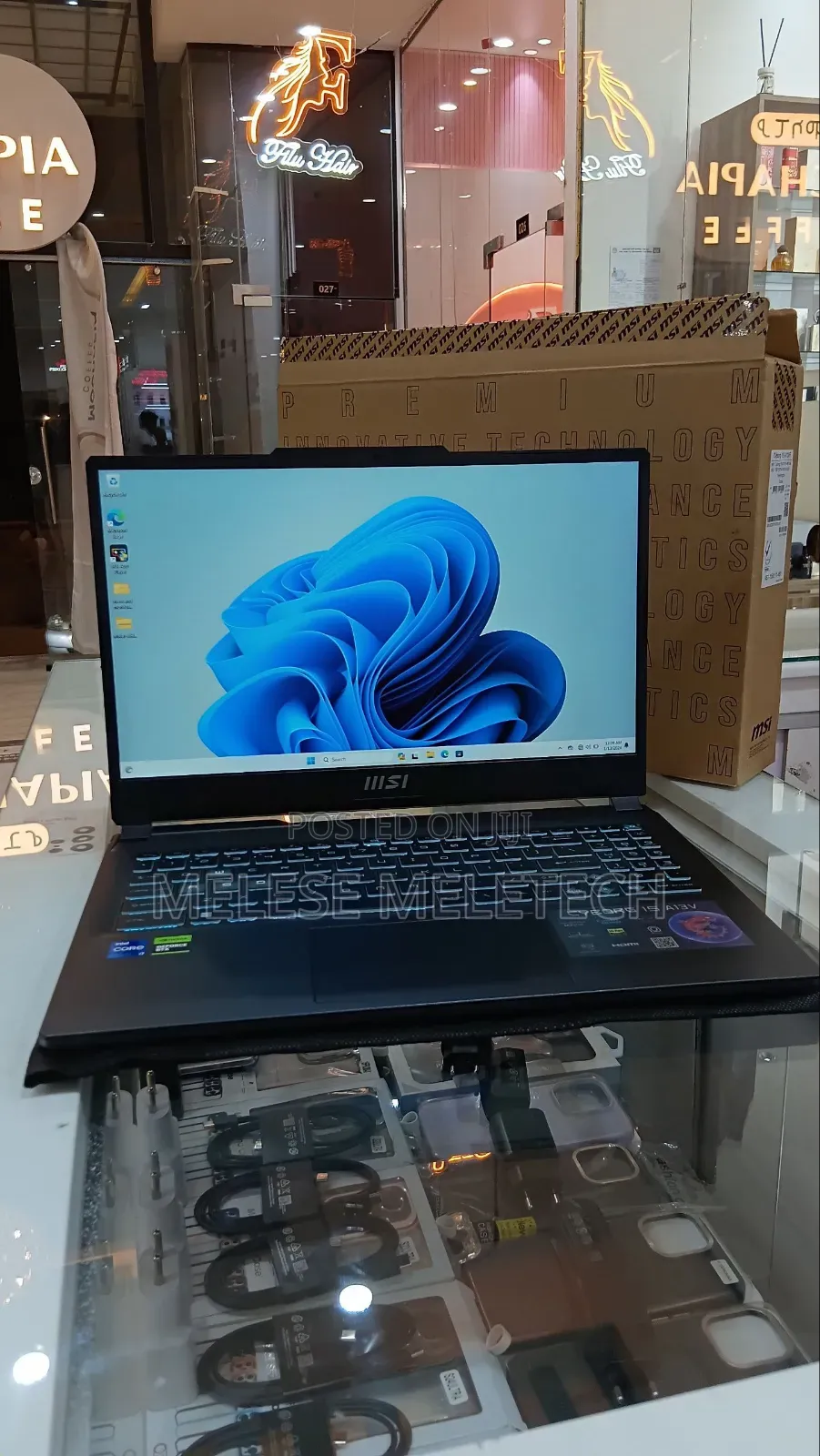 New Laptop MSI Cyborg 15 16GB Intel Core i7 SSD 1T