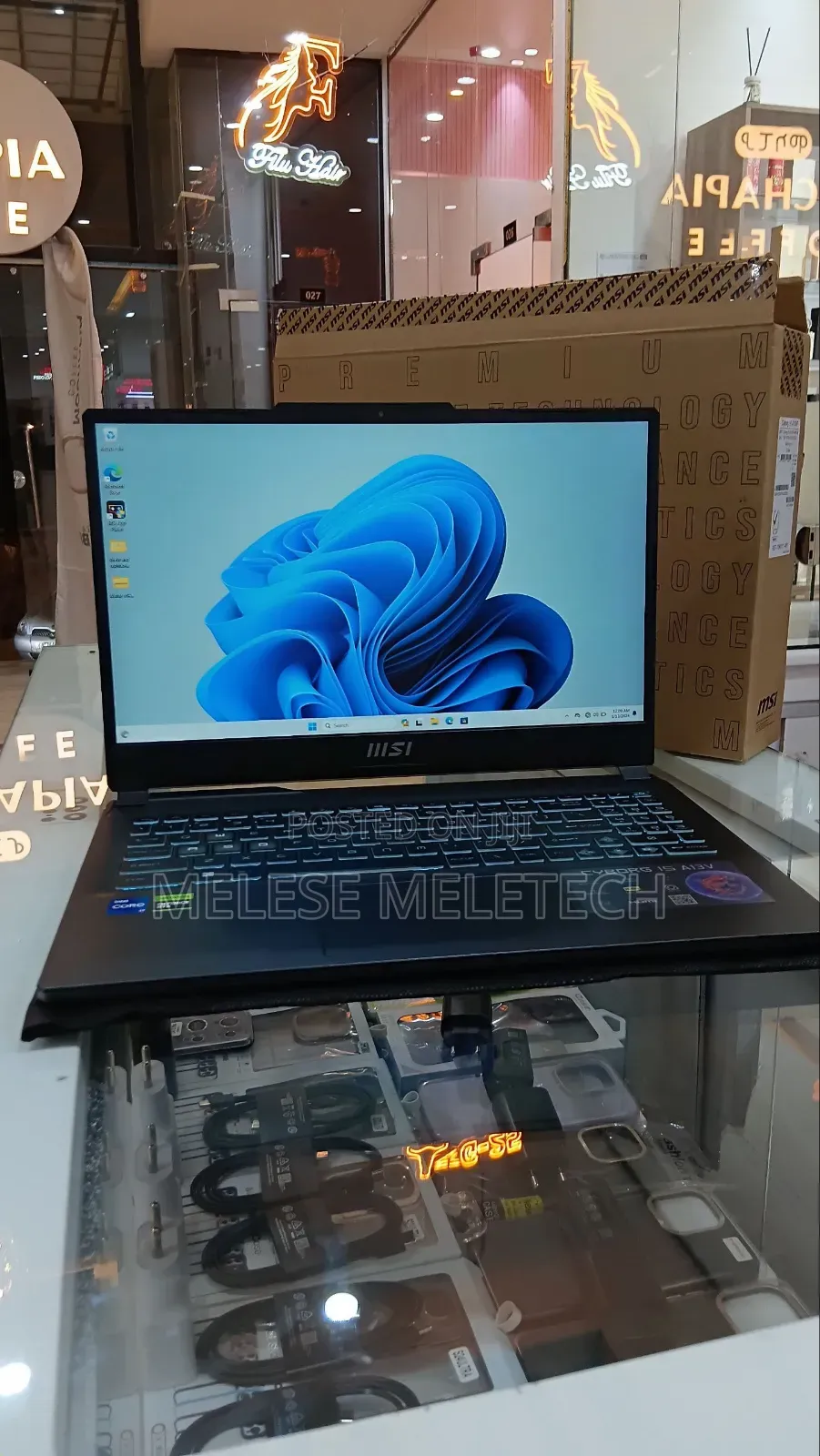 New Laptop MSI Cyborg 15 16GB Intel Core i7 SSD 1T