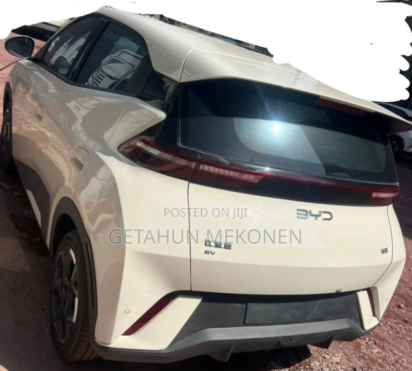 New BYD Seagull 2025 White