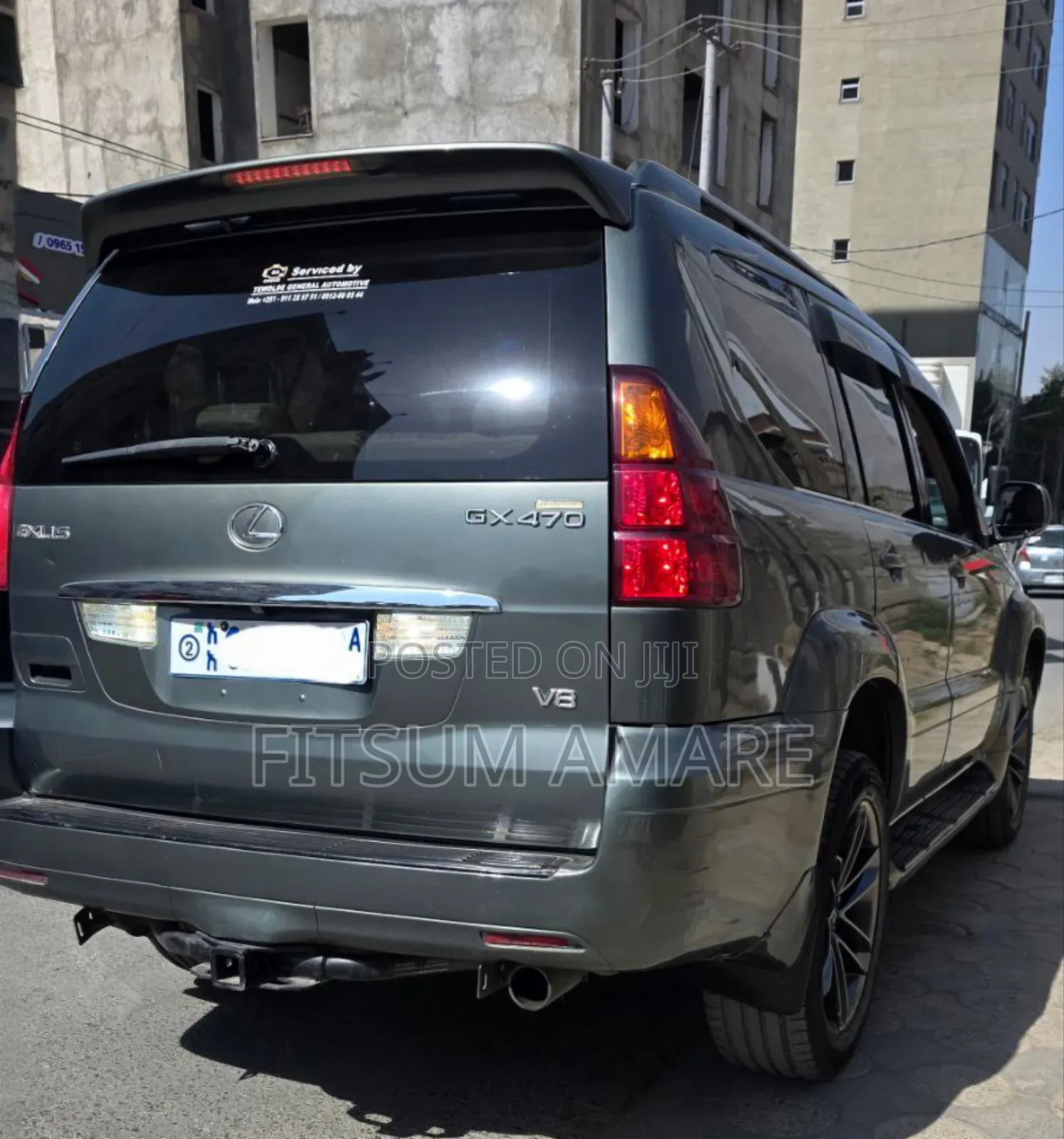 Lexus LX 570 2008 Gray