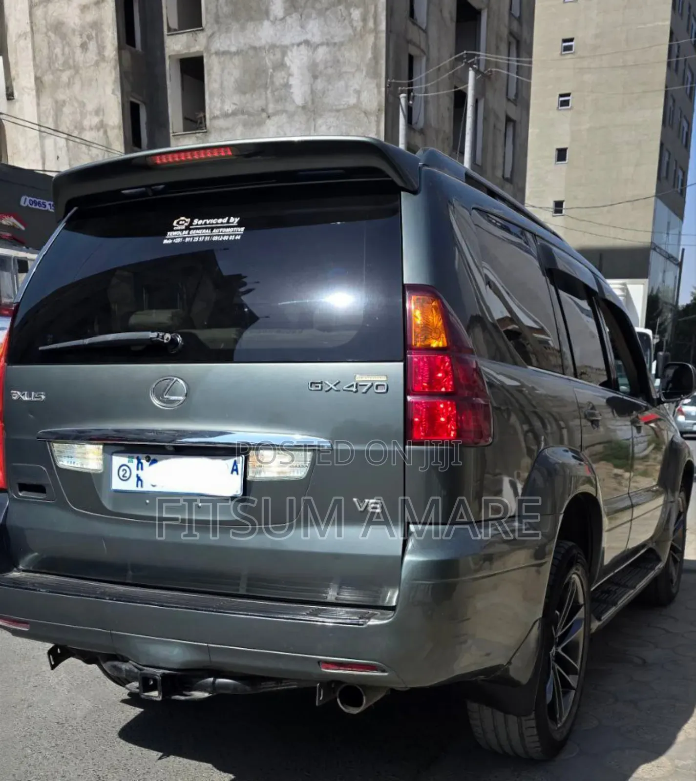 Lexus LX 570 2008 Gray