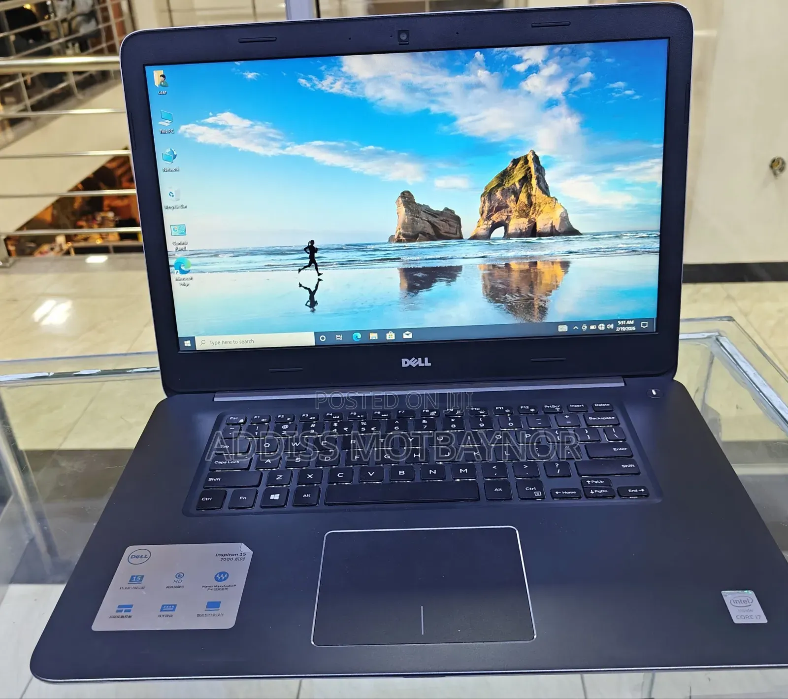 New Laptop Dell XPS 15 8GB Intel Core i7 HDD 1T