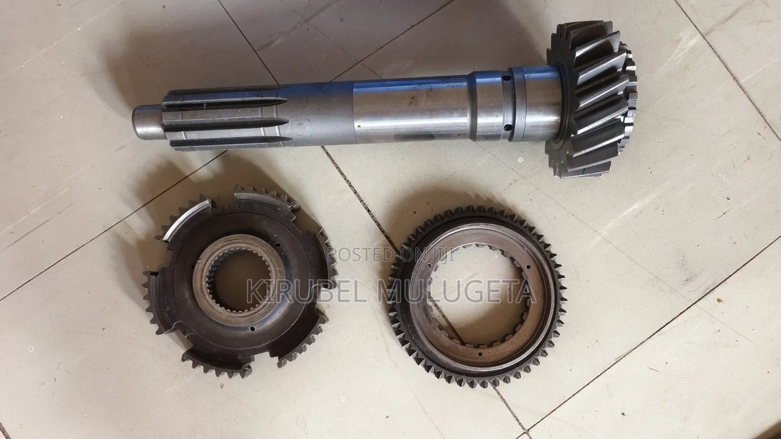የታታ ኦሪጅናል ሜይን ሻፍት እና ሲንክሮናይዘር Tata Input Shaft and Synchronizer