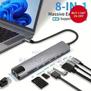 The 8-in-1 Usb-c Hub Adapter