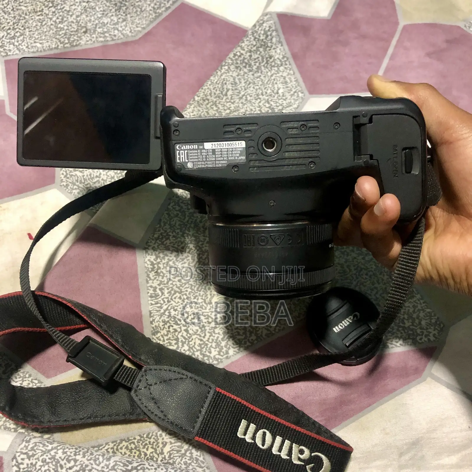 Canon T7i / 800d Camera With 50mm Portrait Lens