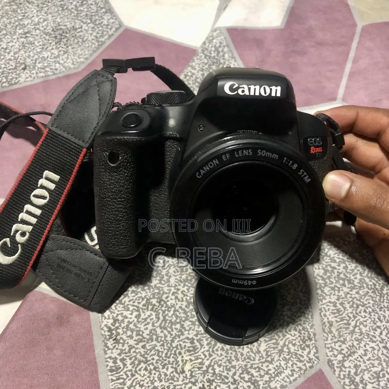 Canon T7i / 800d Camera With 50mm Portrait Lens
