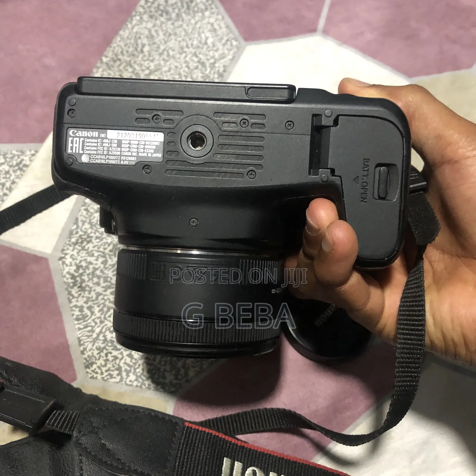 Canon T7i / 800d Camera With 50mm Portrait Lens