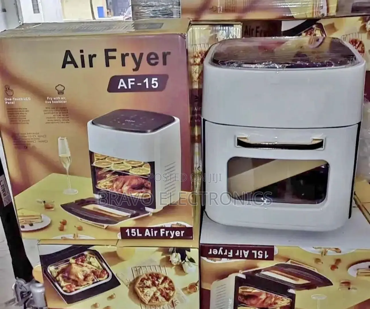Air Fryer 15l – Model Af-15 | Extra Large | Healthy Cooking