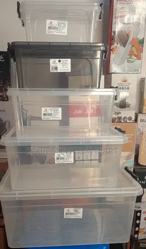 Plastic Maxi Storage Box || የፍሬጅ አስቤዛ ማስቀመጫ