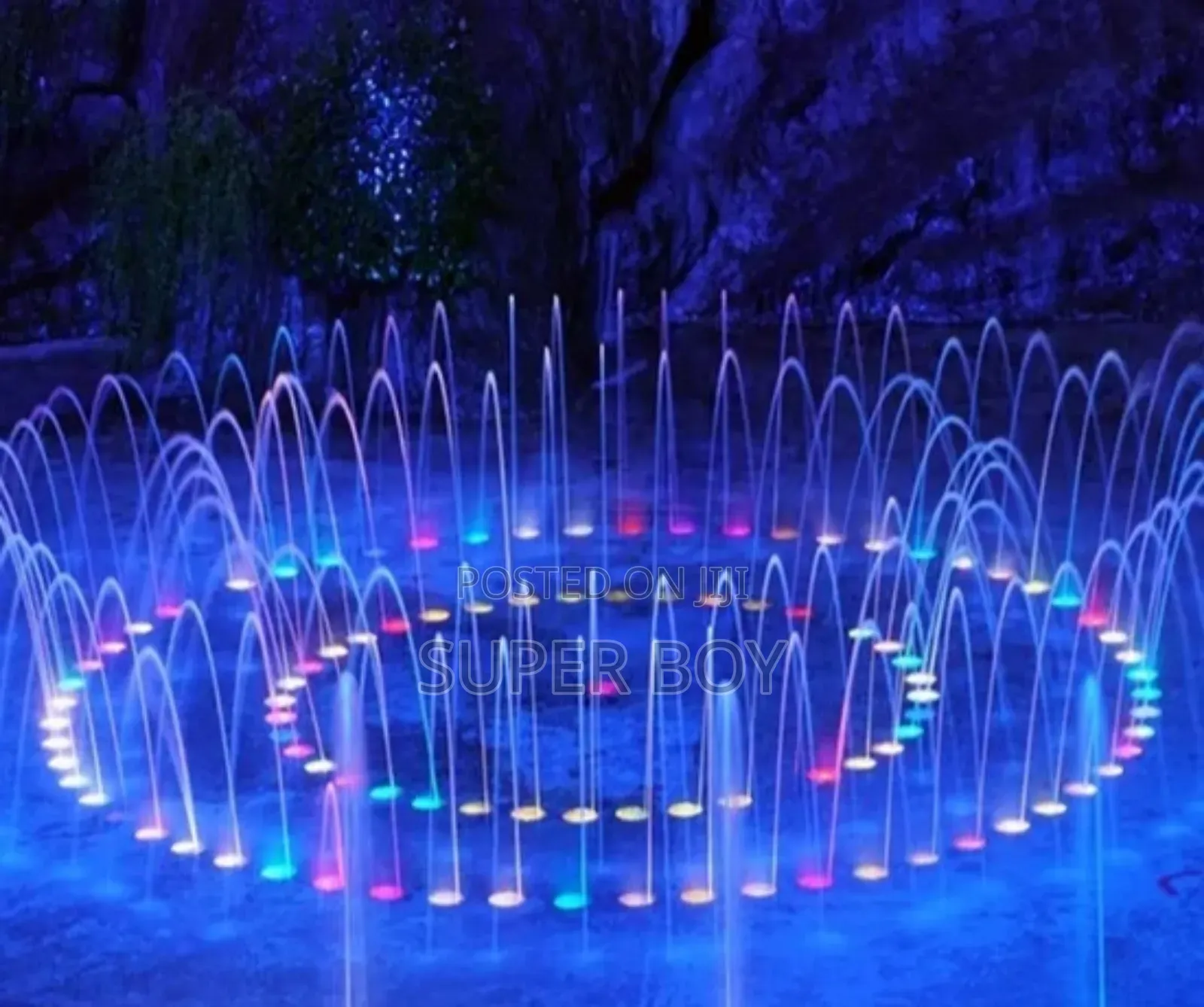 የፉዉንቴን መብራት/Fountain Light