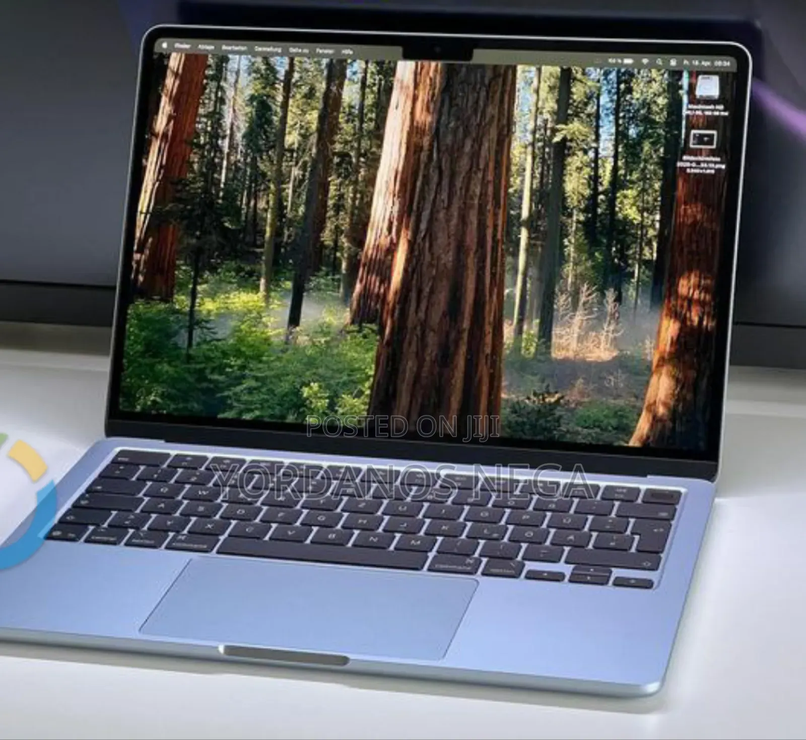 New Laptop Apple MacBook Air 2025 M4 13-inch 16GB Apple M4 SSD 256GB