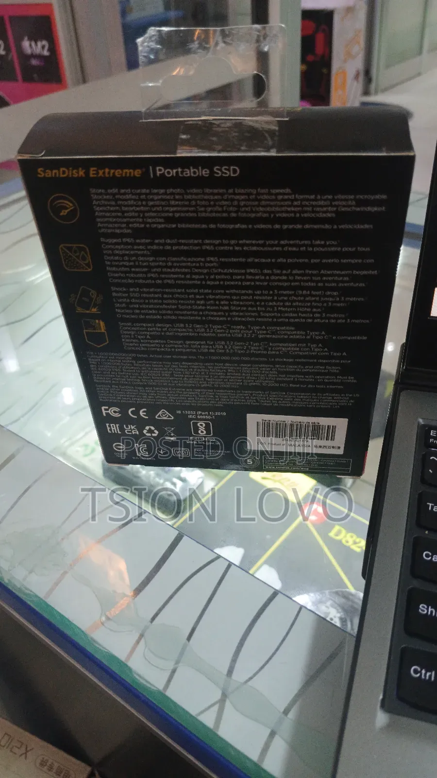 Sandisk Extreme 1tb External SSD