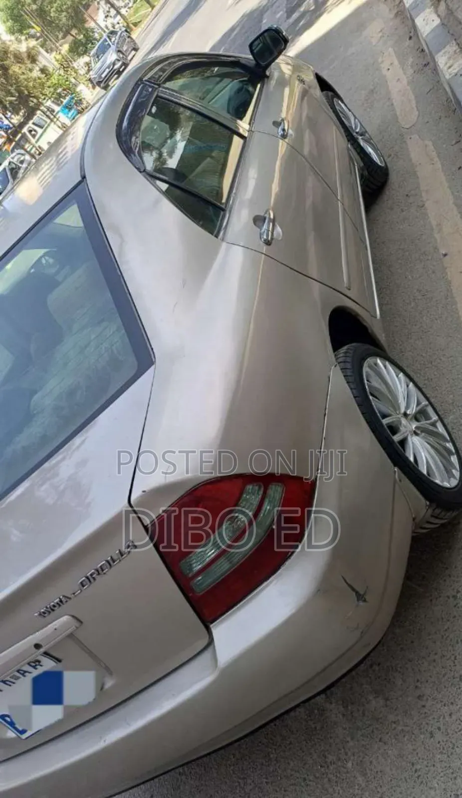 Toyota Corolla Sedan 2003 Silver