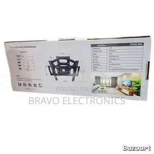 Flexible Tv Wall Mount – Full Motion Double Arm | 26”–55