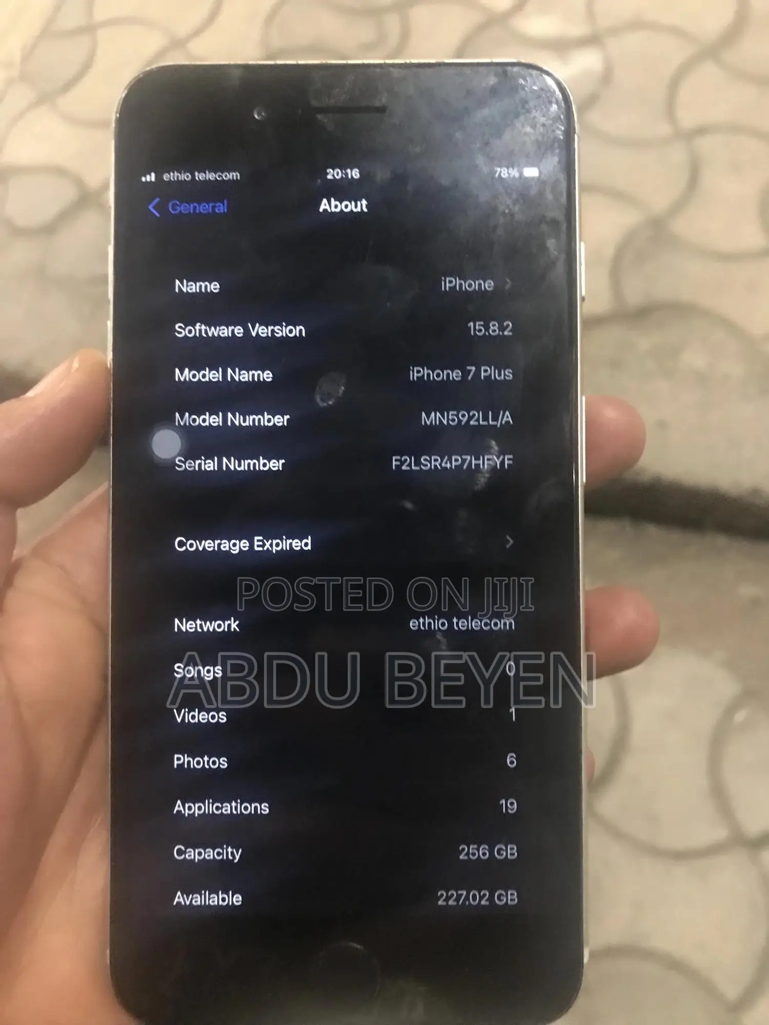 Apple iPhone 7 Plus 256 GB Gray