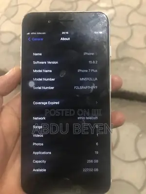 Apple iPhone 7 Plus 256 GB Gray