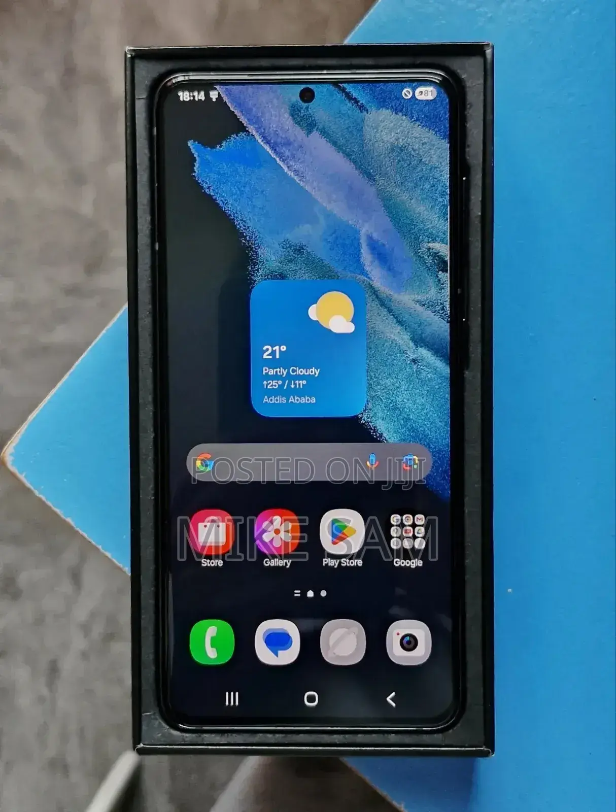 New Samsung Galaxy S21 5G 128 GB Gray