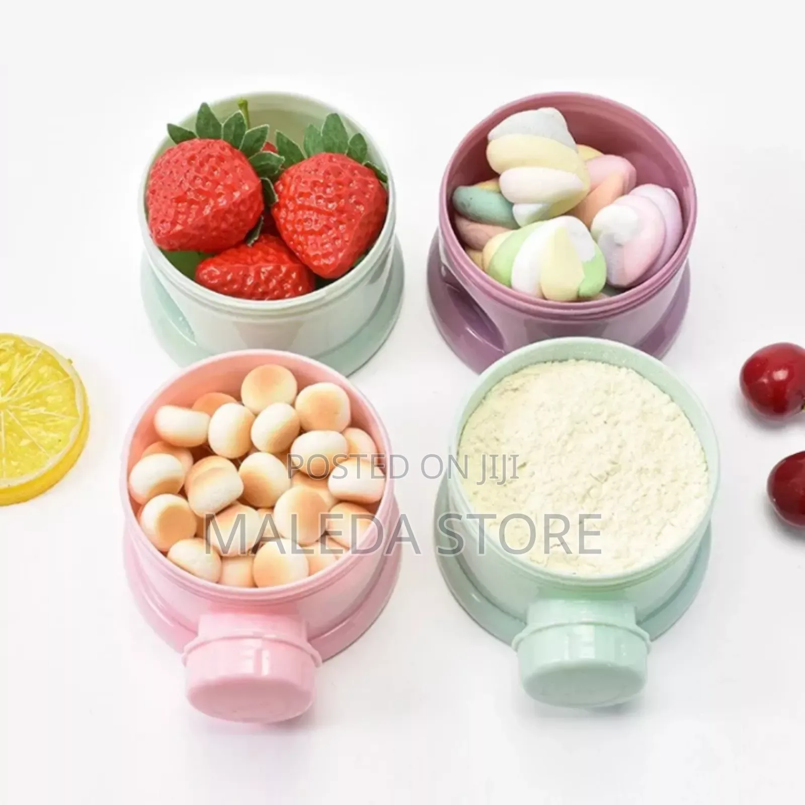 Three-Layer Baby Milk Powder Container