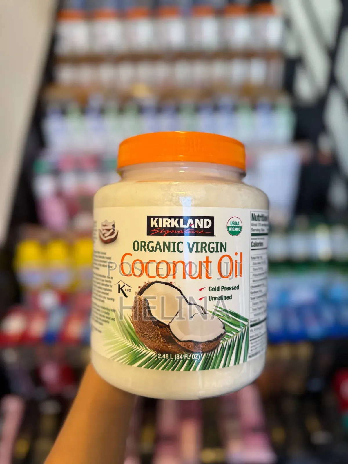 Organic Virgin Coconut Oil Cold Pressed,Unrefined Original From Usa