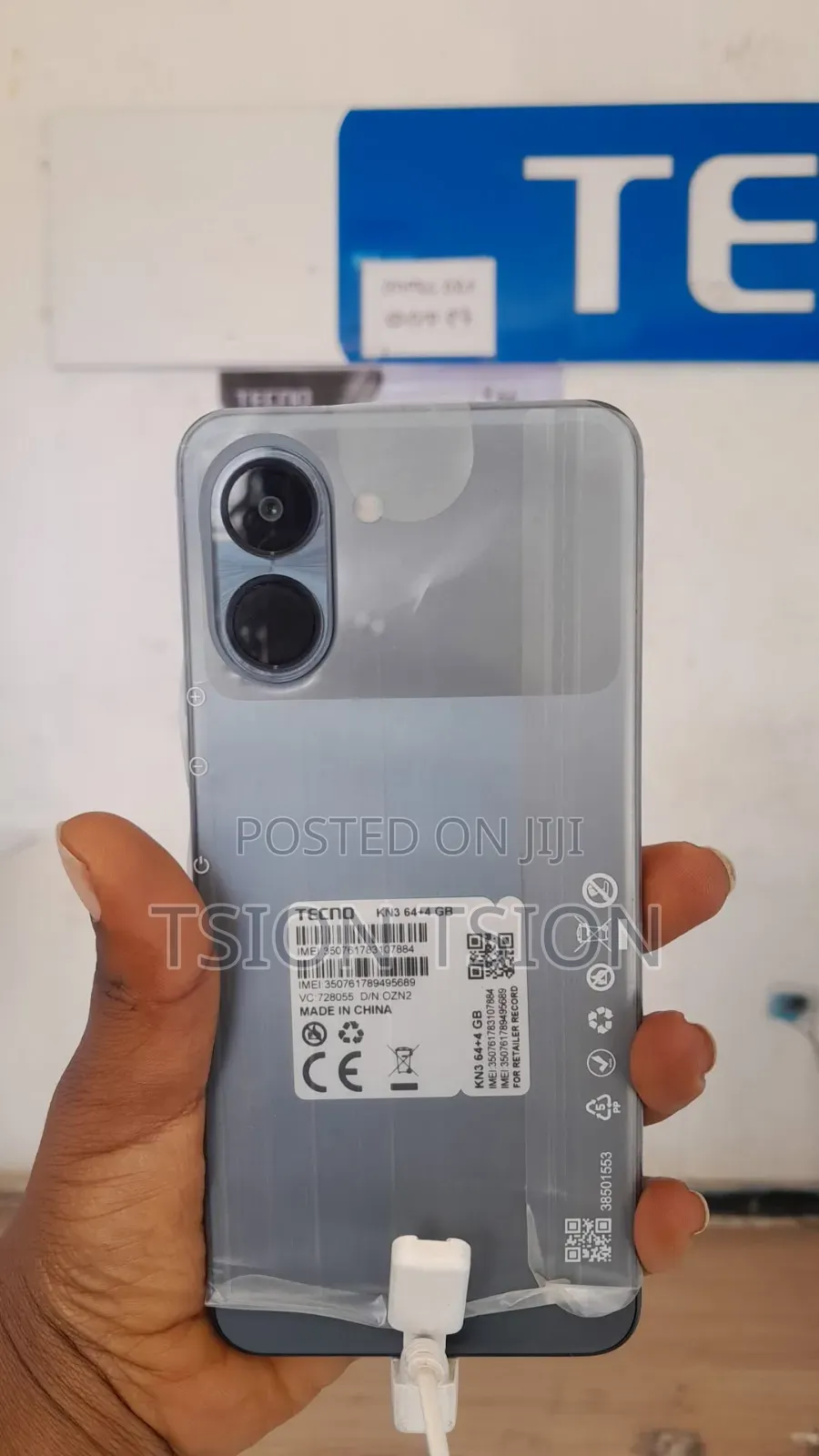 New Tecno Pop 20 64 GB Black