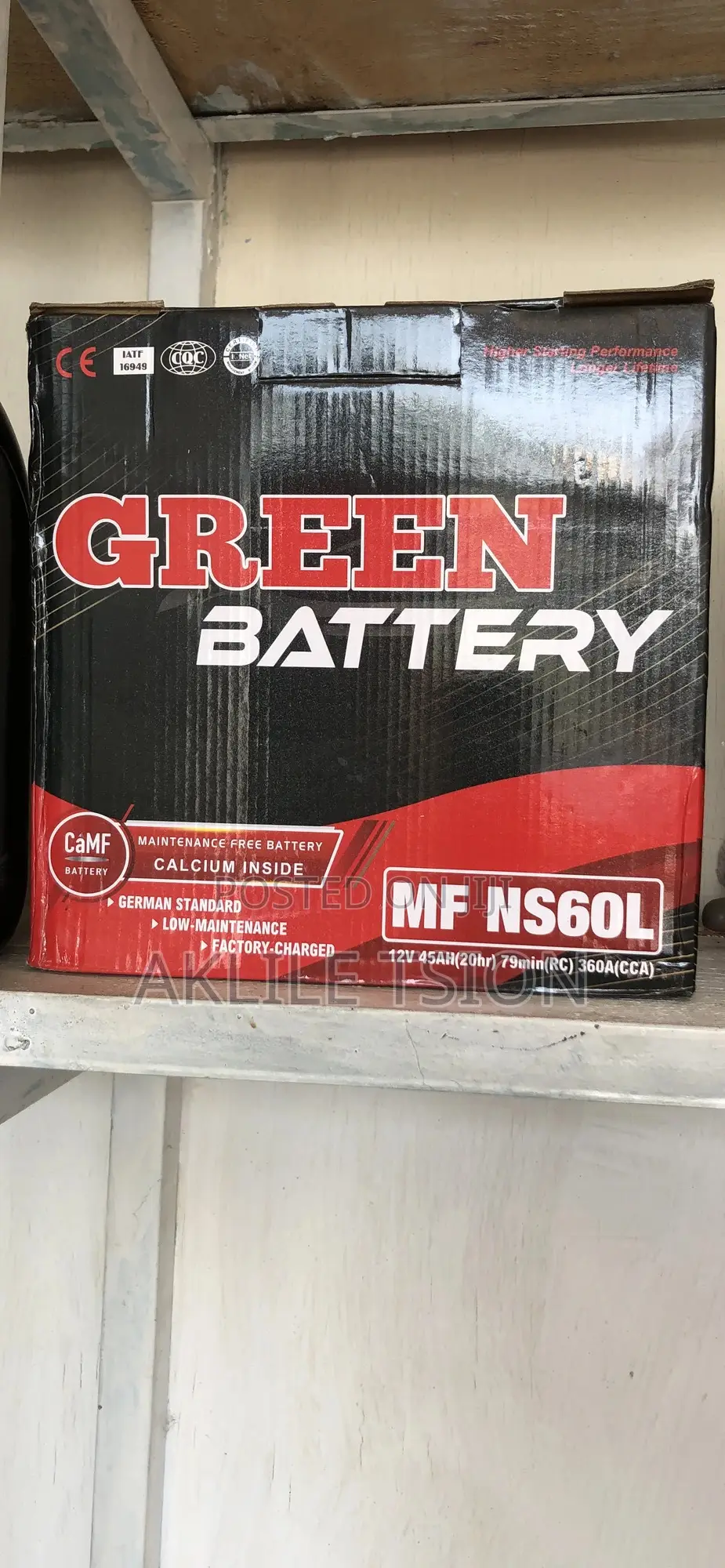 Green Battery 35,45