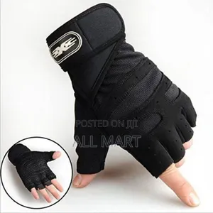 1pair Unisex Gym Training Gloves