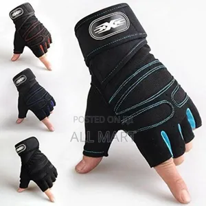 1pair Unisex Gym Training Gloves