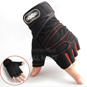 1pair Unisex Gym Training Gloves