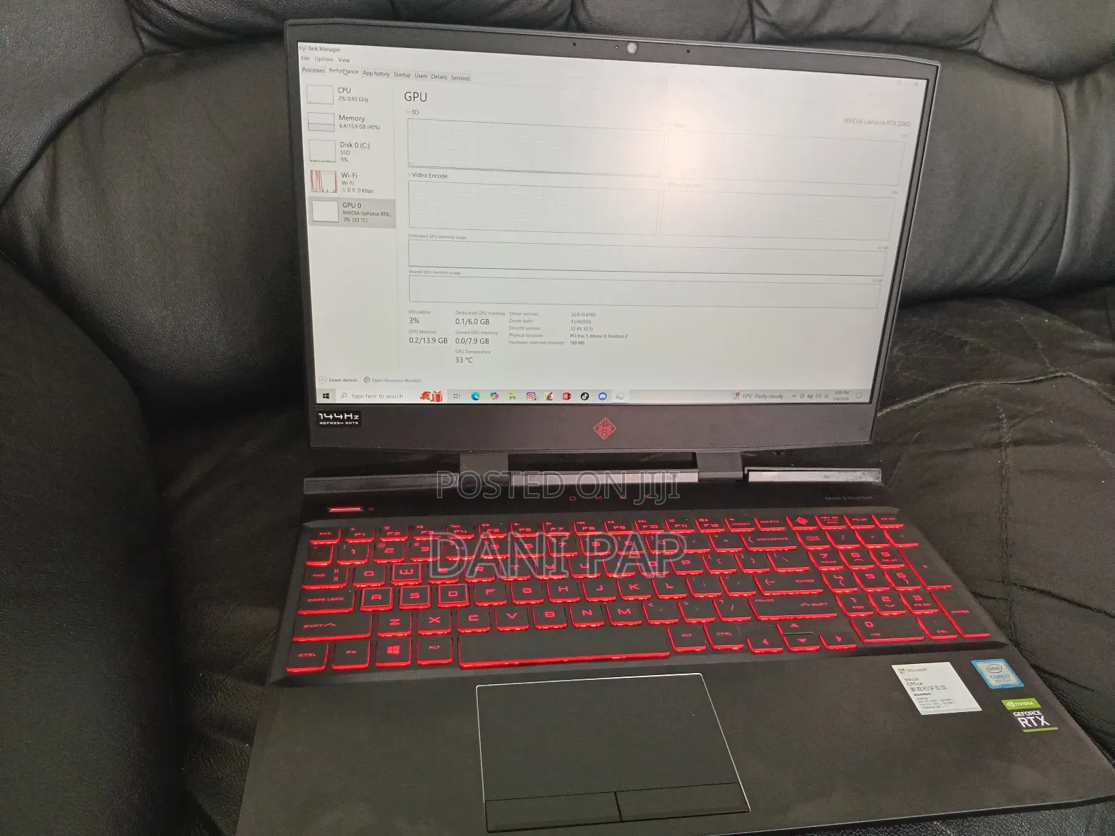 Laptop HP Omen X 16GB Intel Core i7 HDD+SSD 512GB
