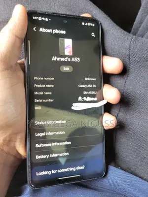 New Samsung Galaxy A53 5G 128 GB Black