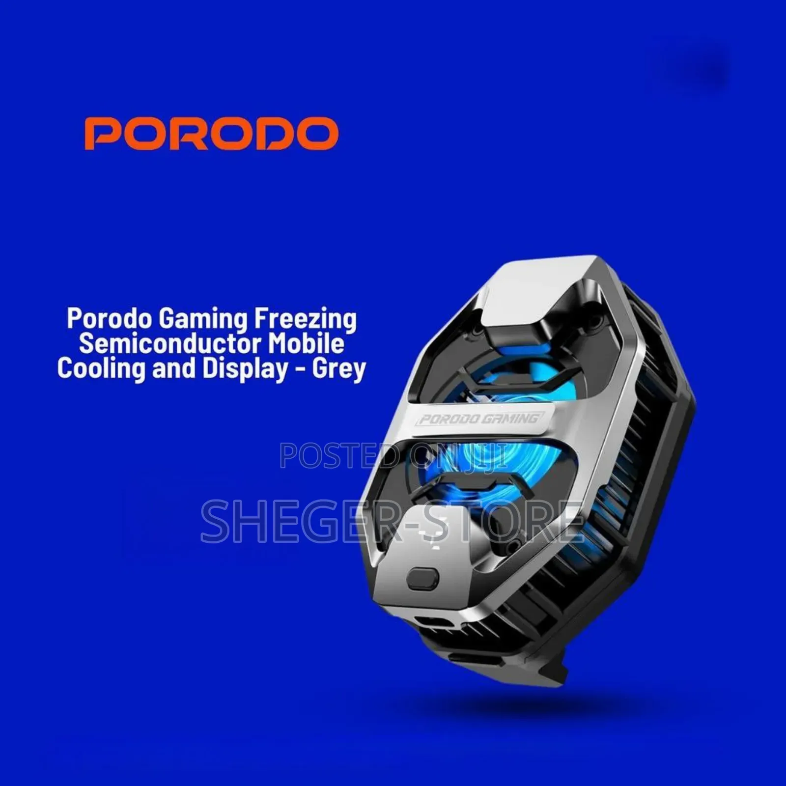 Orginal Porodo Gaming Led Display Phone Cooler
