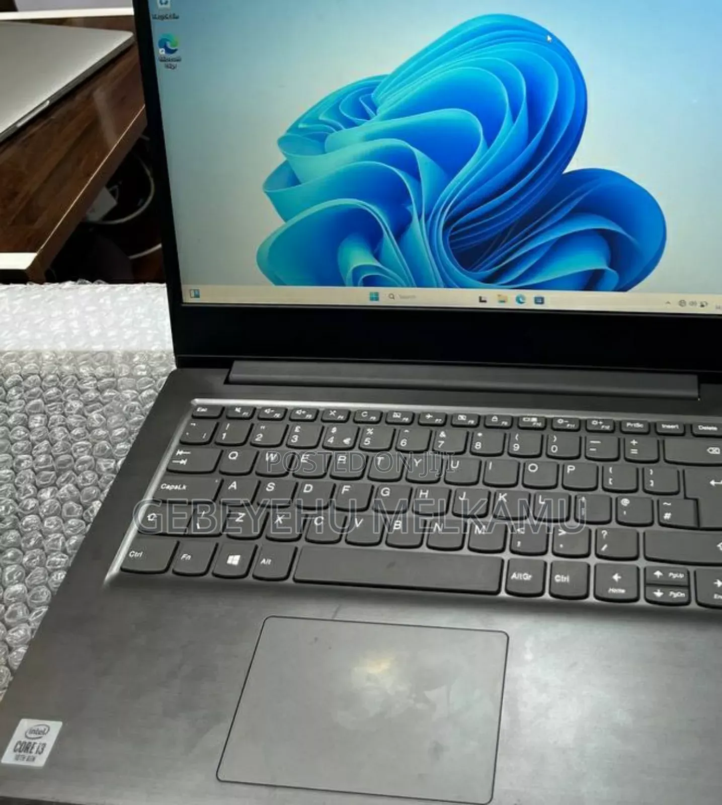 New Laptop Lenovo 4GB Intel Core i3 SSD 500GB